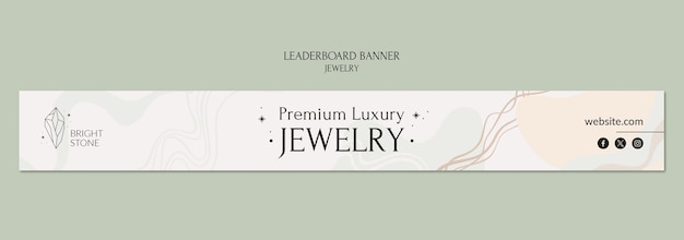 Jewelry shop business template