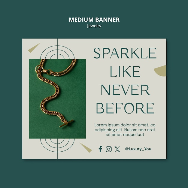 Jewelry template design