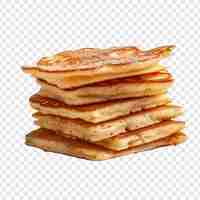 Free PSD johnnycake isolated on transparent background