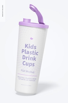Download Free Psd Smoothie Cup Mockup