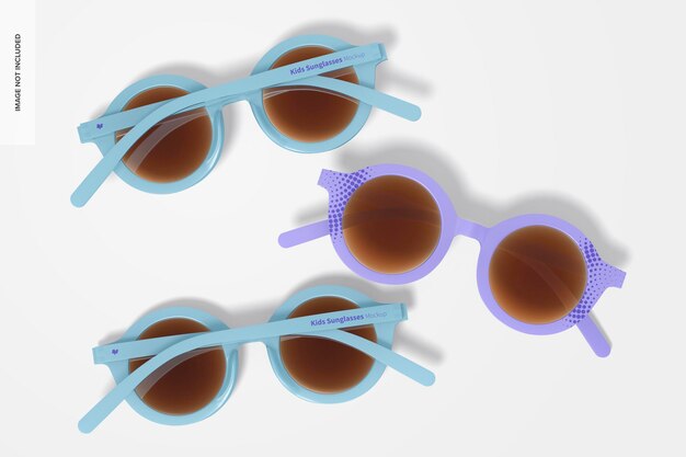 Download Free Psd Colorful Sunglasses Mockup