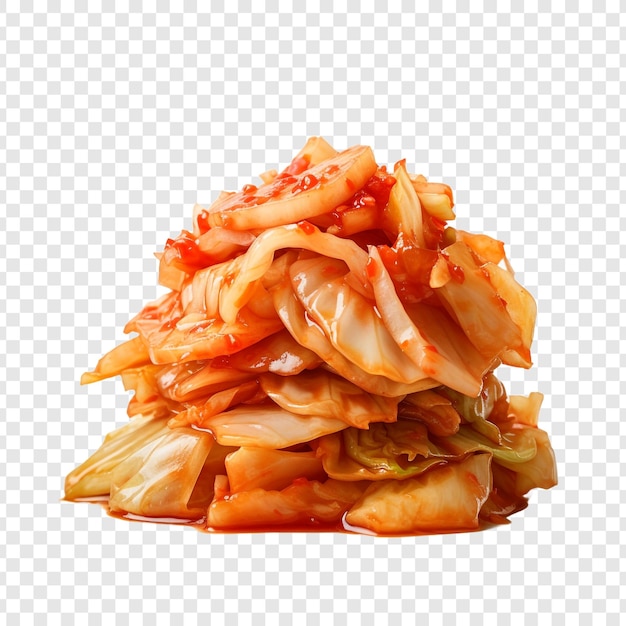 Free PSD kimchi isolated on transparent background