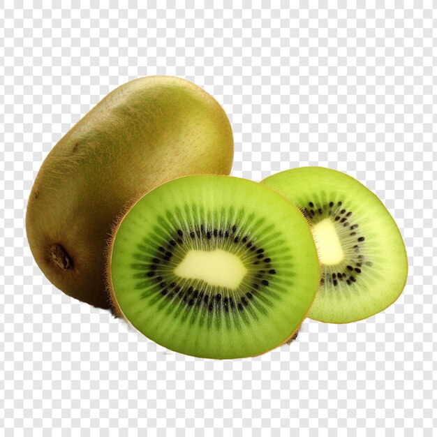 Free PSD kiwi isolated on transparent background