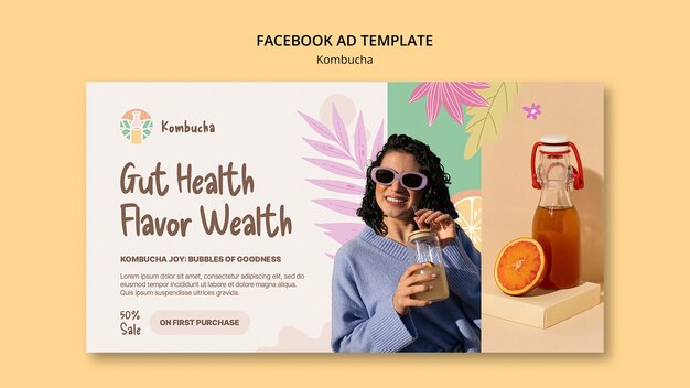 kombucha template design