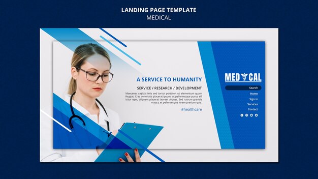 landing page for coronavirus vaccination