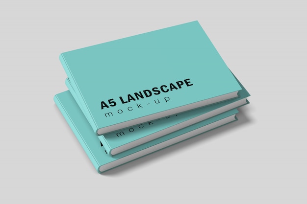 Download Landscape Book Mockup Psd 300 High Quality Free Psd Templates For Download