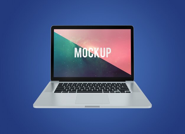 Laptop mock up design