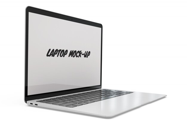 Laptop Mock-up Isolated