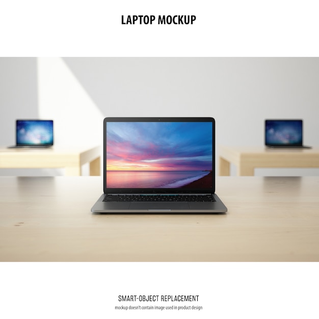 Mockup per laptop