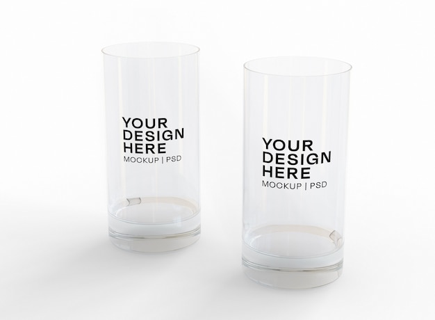 Large Glass Mockup