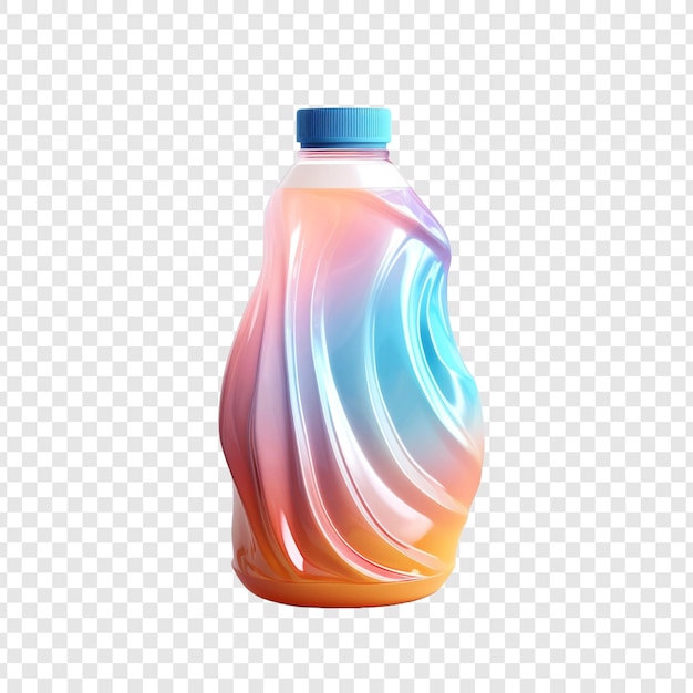 Free PSD laundry detergent isolated on transparent background