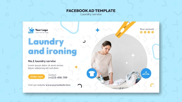 Laundry service template design