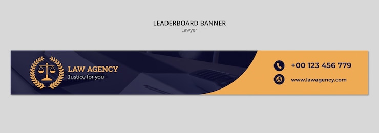 Free PSD lawyer profession template