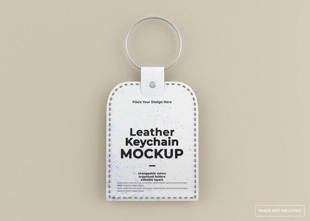 Download Free Psd Heart Keychain Mockup