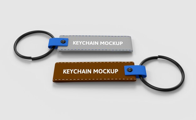 Download Premium Psd Leather Keychain Mockup