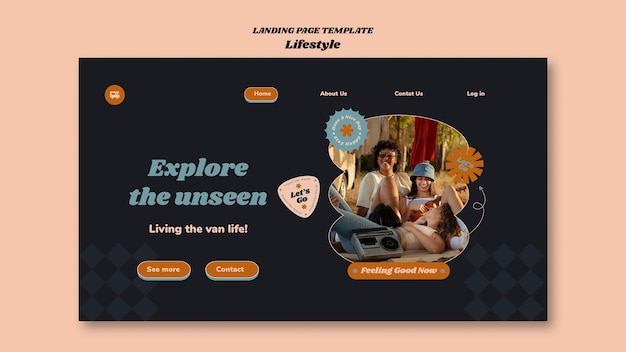 Lifestyle template design