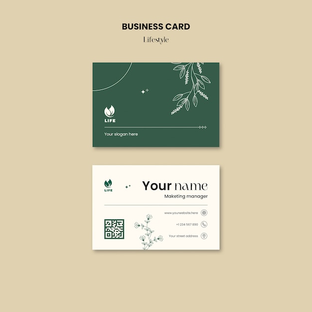 Lifestyle template design