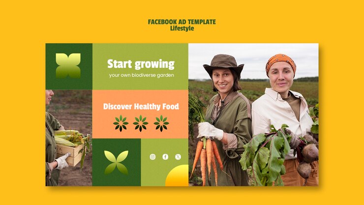 Free PSD lifestyle template design