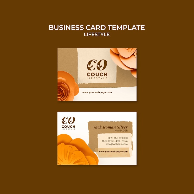 Free PSD lifestyle template design
