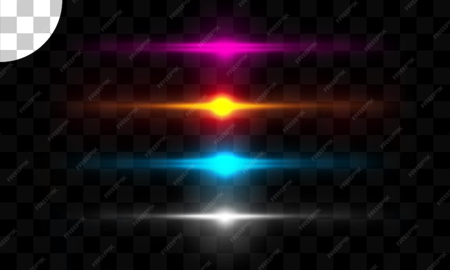 Premium PSD Light effect collection