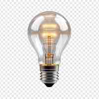 Free PSD light fixture isolated on transparent background