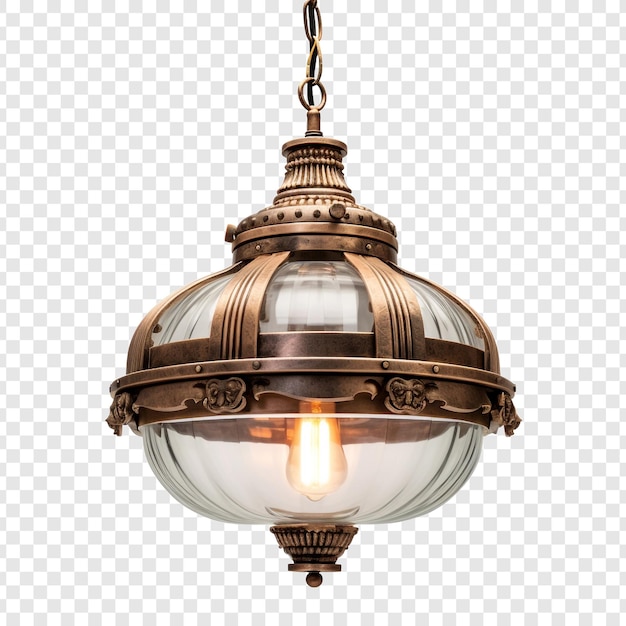 Free PSD light fixture isolated on transparent background