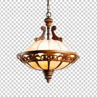 Free PSD light fixture isolated on transparent background