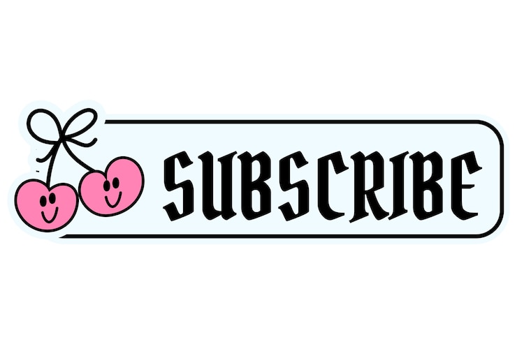 Free PSD like and subscribe button isolated