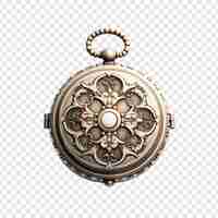 Free PSD locket isolated on transparent background