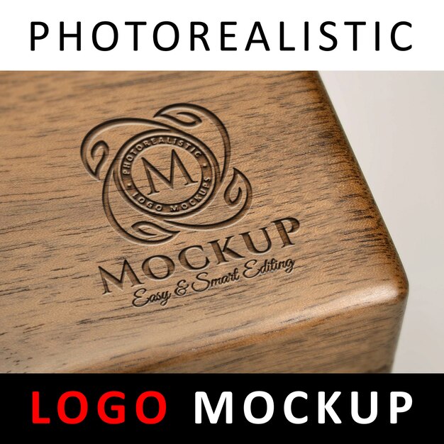 Download Open wooden box mockup PSD file | Free Download