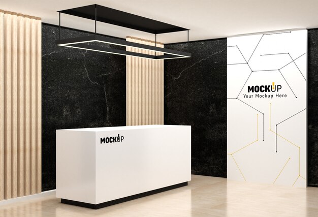 Download Reception Desk Mockup Images Free Vectors Stock Photos Psd