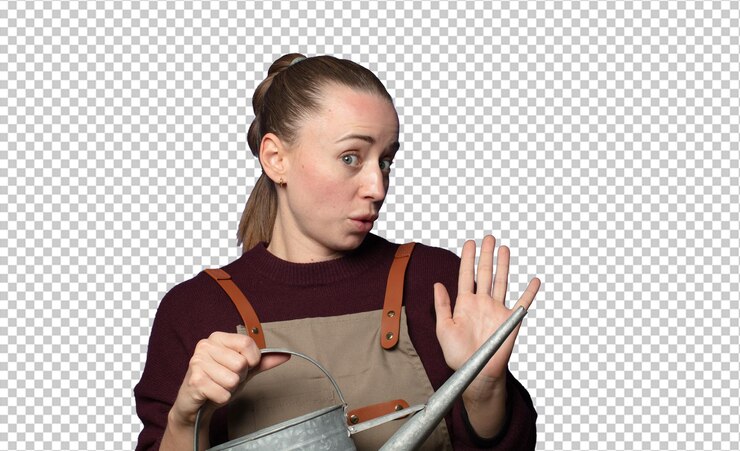 Free PSD looking nervous anxious and concerned saying not my fault or i didnt do it