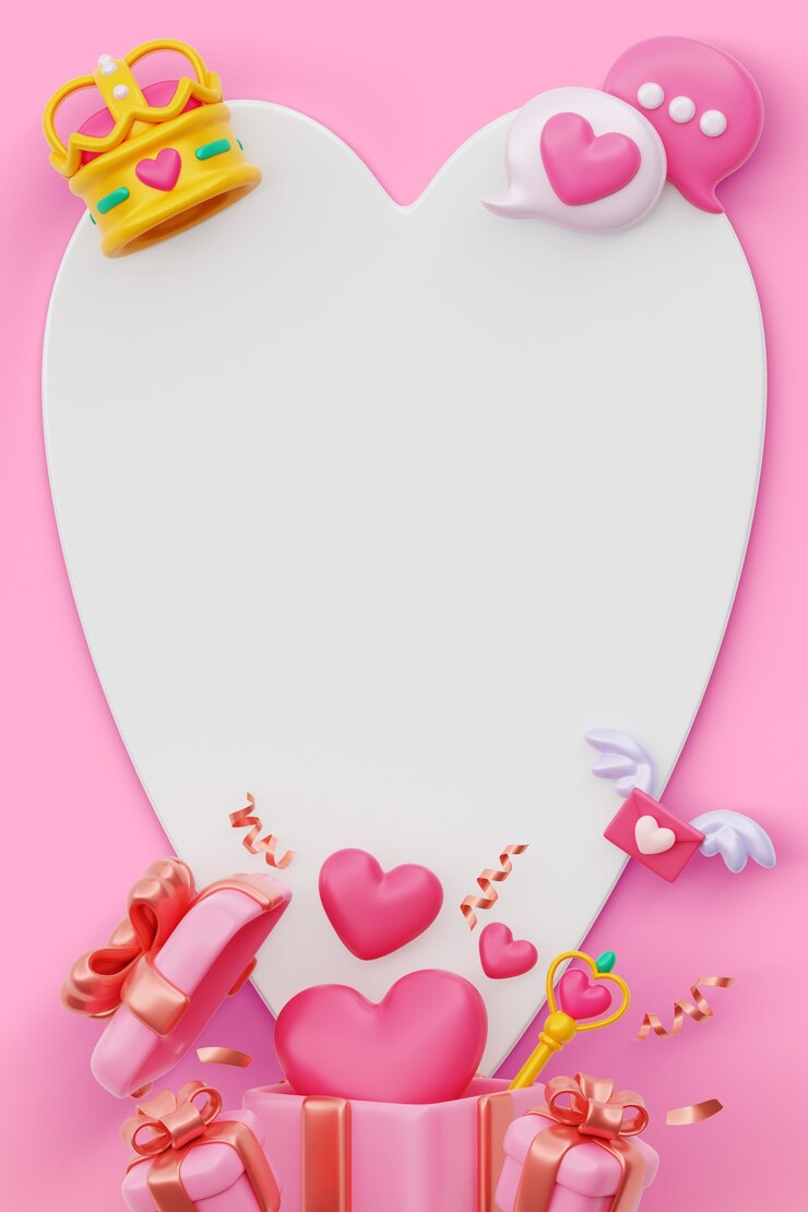 मुफ़्त PSD love vertical sales blank banner background