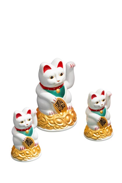 幸運な猫の静物