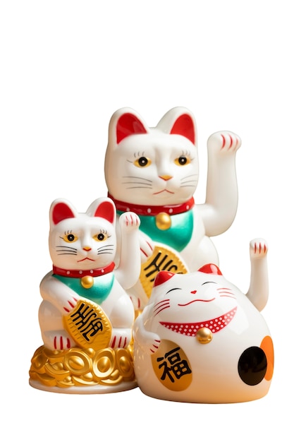 幸運な猫の静物