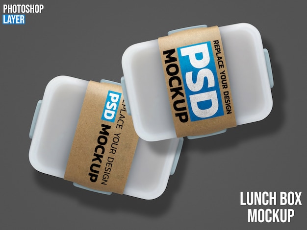 Download Lunch box mockup design | Premium PSD File