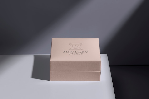 Luxurious jewelry packaging assortment Free Psd
