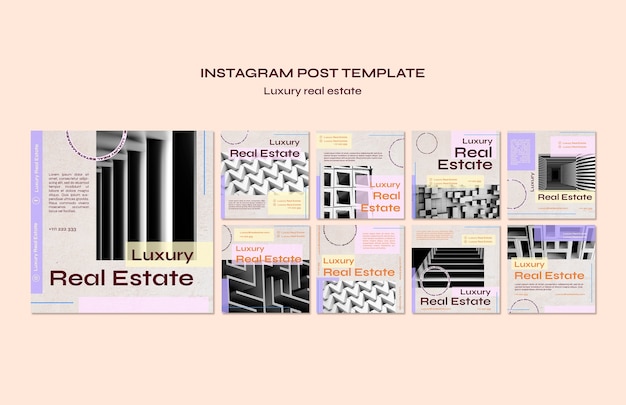 無料PSD 豪華な不動産のテンプレートデザイン