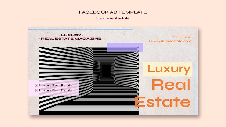 Free PSD luxury real estate template design