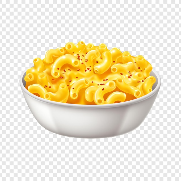 Free PSD mac and cheese isolated on transparent background