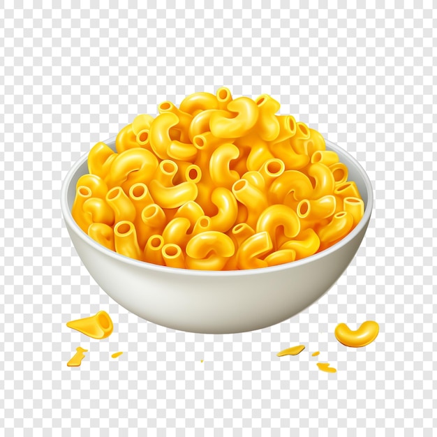 Free PSD mac and cheese isolated on transparent background