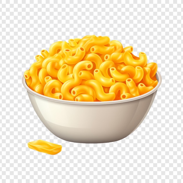 Free PSD mac and cheese isolated on transparent background