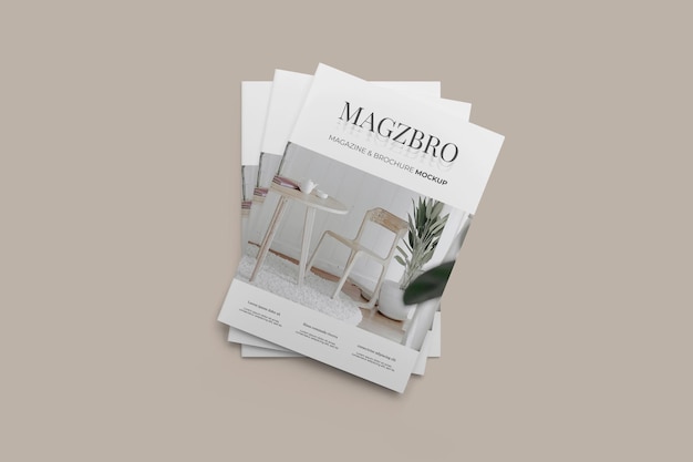 Magazine mockup