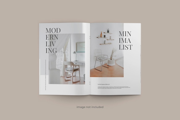 Magazine mockup