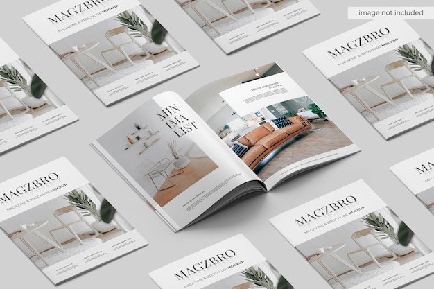 Magazine mockup