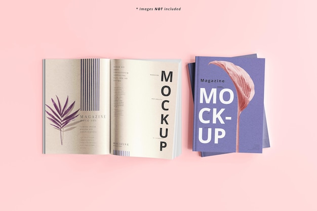 Magazine mockup