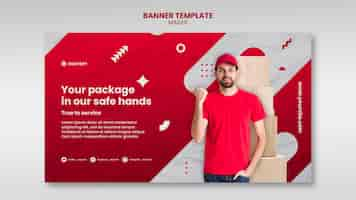 Free PSD mailer banner template design