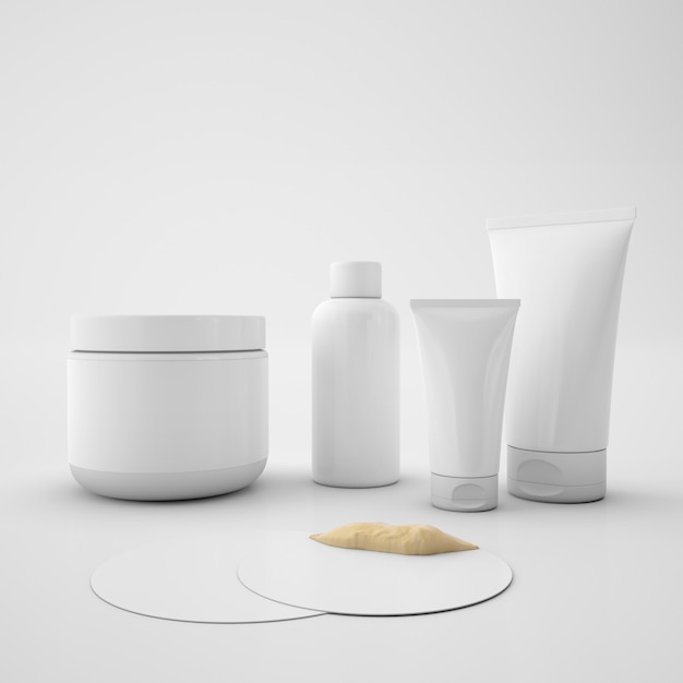 Free PSD make up and skincare set