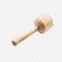 Free PSD mallet isolated on transparent background