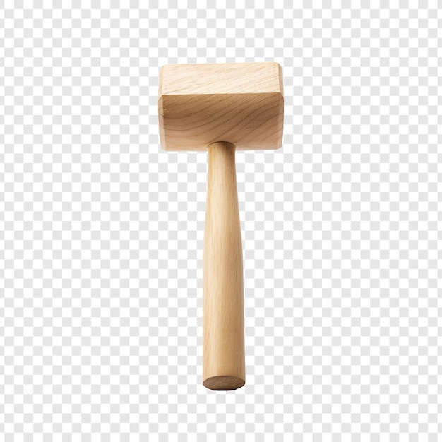 Free PSD mallet isolated on transparent background